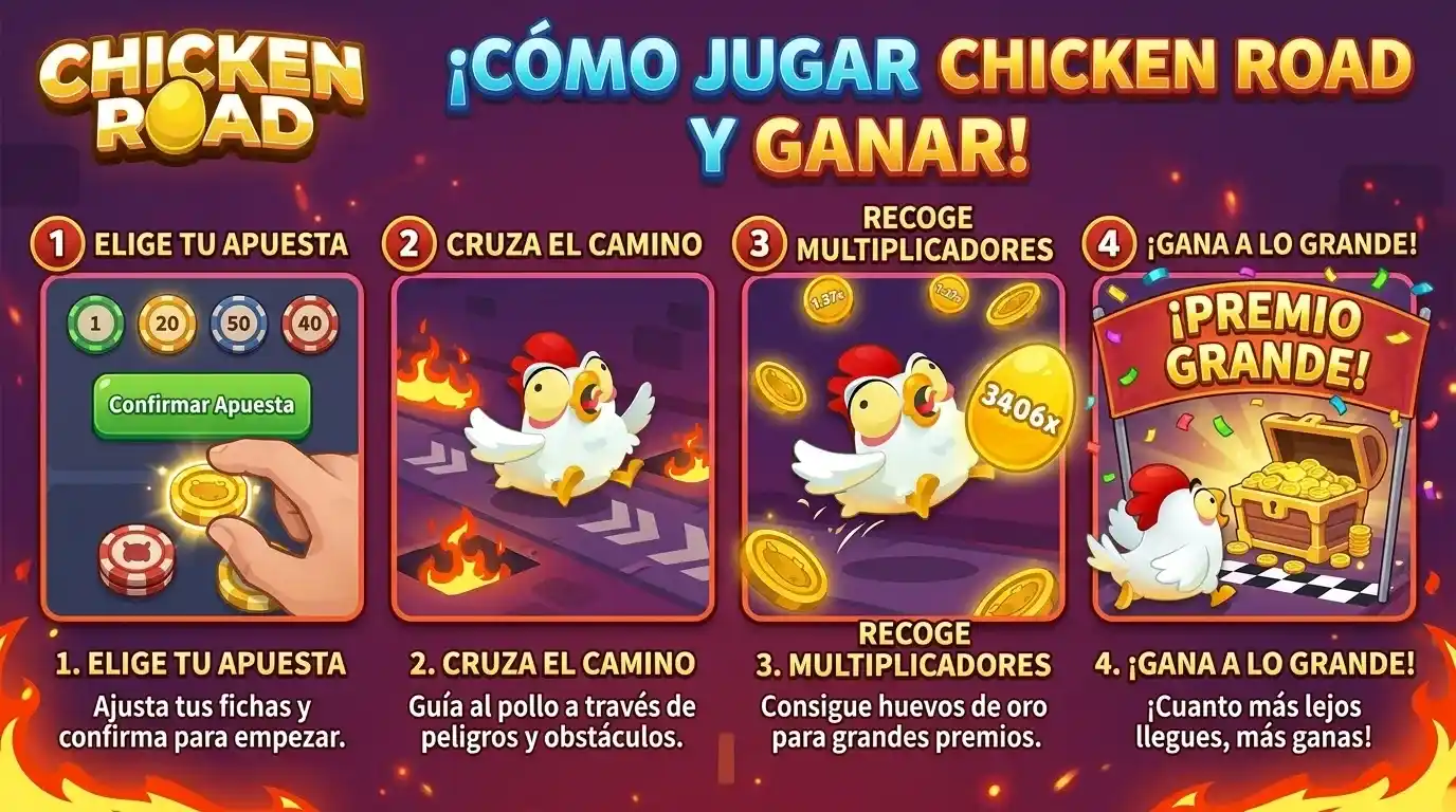 Cómo Jugar Chicken Road y Ganar